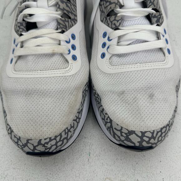 Nike Air Jordan Zoom Tenacity 88 UNC Tar Heels NCAA White Men\'s Size 11.5 main image 7